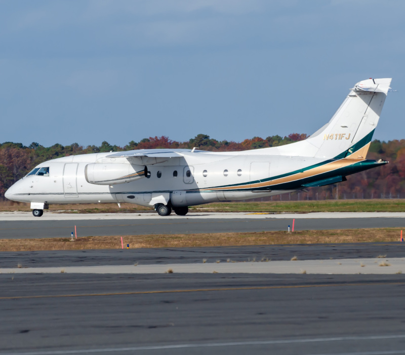 Photo of N411FJ - Ultimate Air Shuttle Dornier 328 JET at ACY on AeroXplorer Aviation Database
