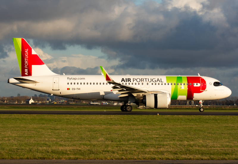 Photo of CS-TVI - TAP Air Portugal Airbus A320NEO at AMS on AeroXplorer Aviation Database