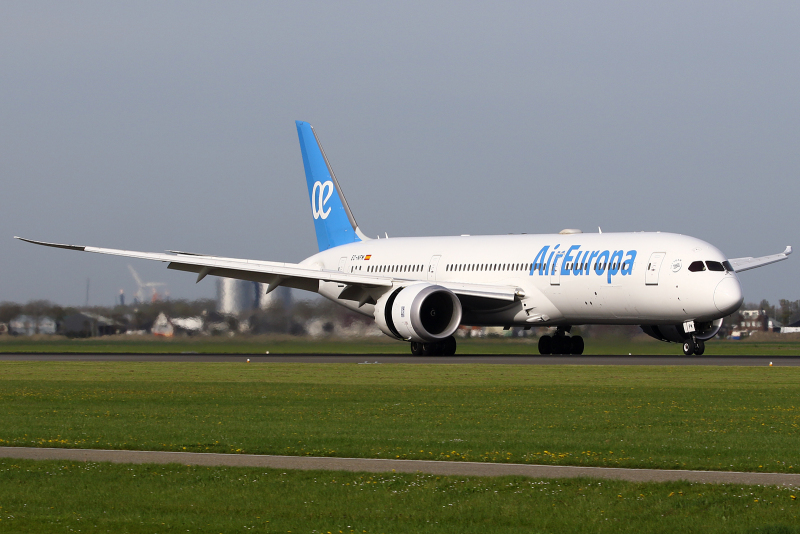 Photo of EC-NFM - Air Europa  Boeing 787-9 at AMS on AeroXplorer Aviation Database
