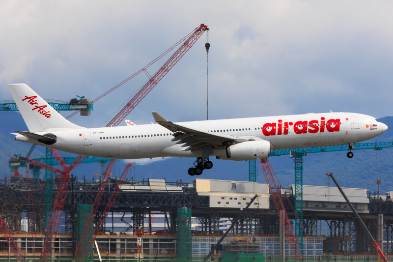 Photo of 9M-XBH - AirAsia X Airbus A330-300 at HKG on AeroXplorer Aviation Database