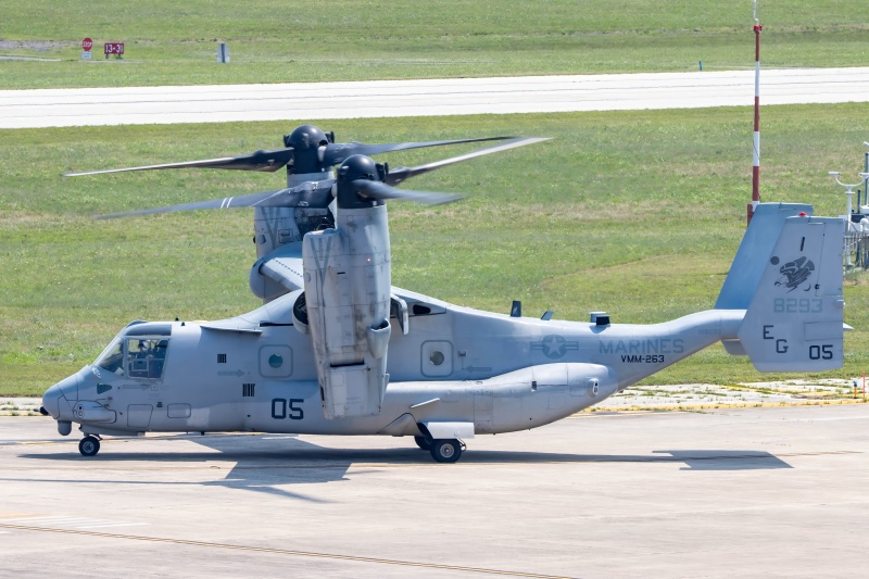 Photo of 168293 - USMC - United States Marine Corp Bell Boeing MV-22B Osprey at ACY on AeroXplorer Aviation Database