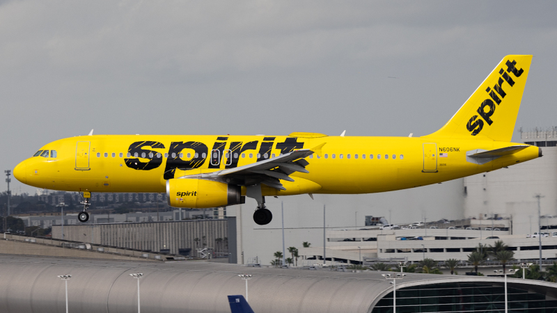 Photo of N606NK - Spirit Airlines Airbus A320 at MIA on AeroXplorer Aviation Database