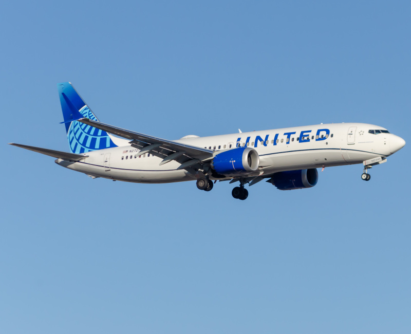 Photo of N27277 - United Airlines Boeing 737 MAX 8 at EWR on AeroXplorer Aviation Database