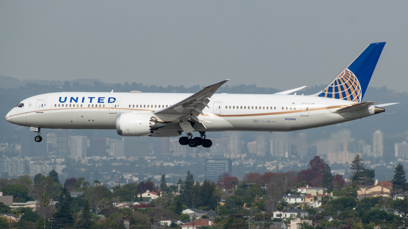 Photo of N15969 - United Airlines  Boeing 787-9 at KLAX on AeroXplorer Aviation Database