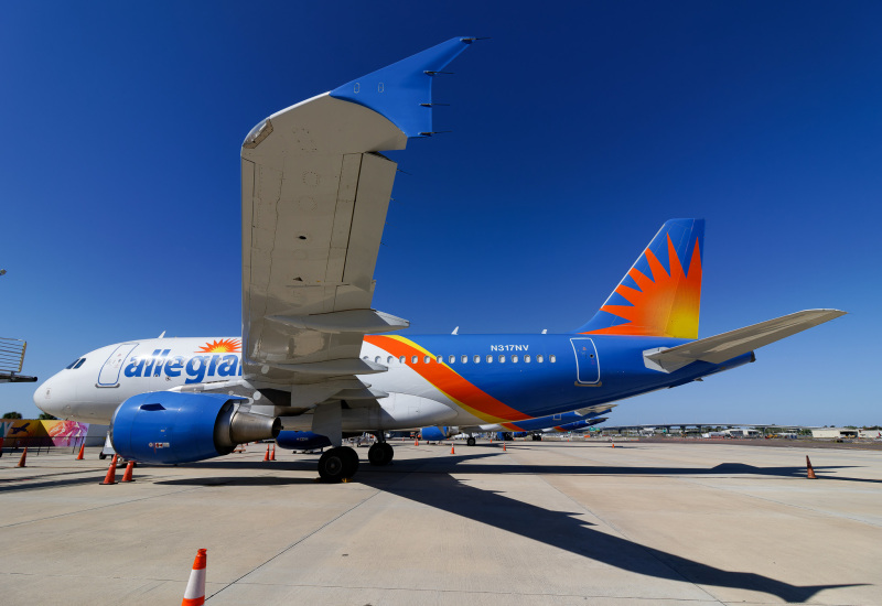 Photo of N317NV - Allegiant Air Airbus A319 at PIE on AeroXplorer Aviation Database