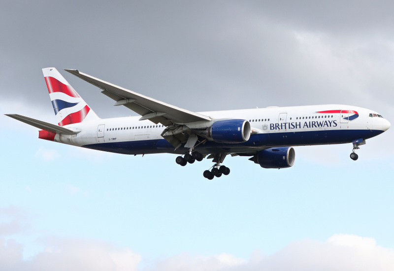 Photo of G-YMMP - British Airways Boeing 777-200ER at BHX on AeroXplorer Aviation Database