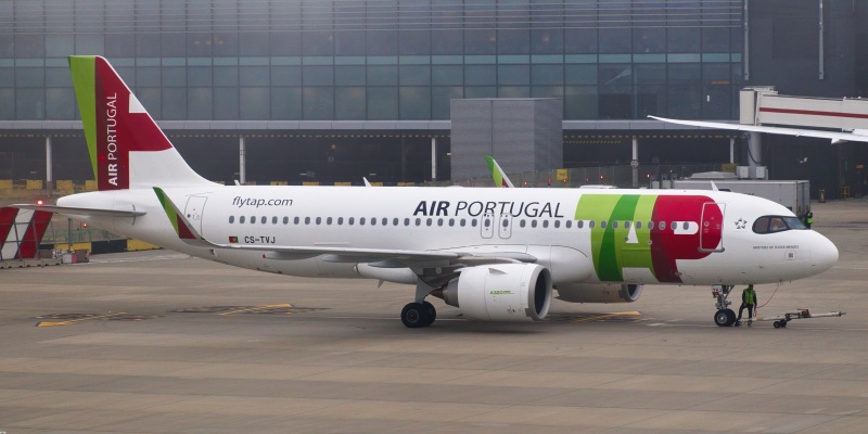 Photo of CS-TVJ - TAP Air Portugal Airbus A320NEO at LHR on AeroXplorer Aviation Database
