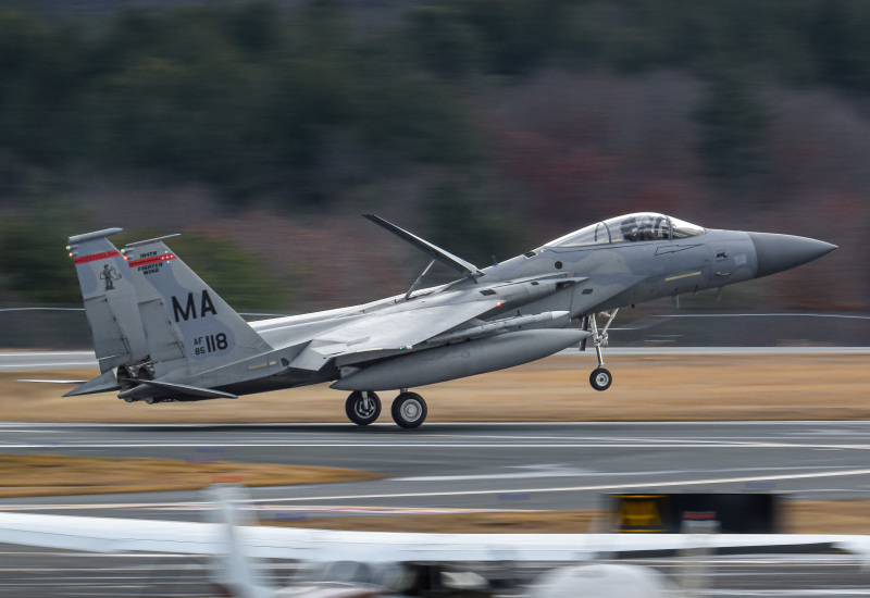 Photo of 85-0118 - USAF - United States Air Force McDonnell Douglas F-15 Eagle at BAF on AeroXplorer Aviation Database