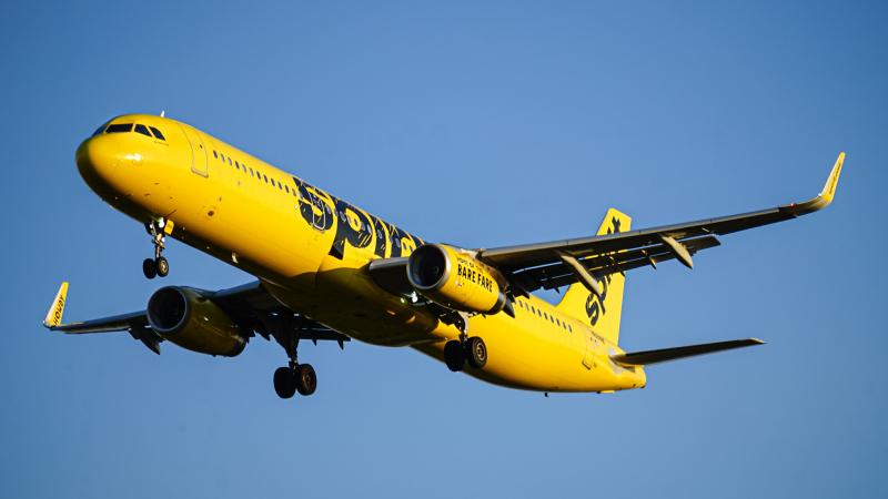 Photo of N684NK - Spirit Airlines Airbus A321-200 at DFW on AeroXplorer Aviation Database