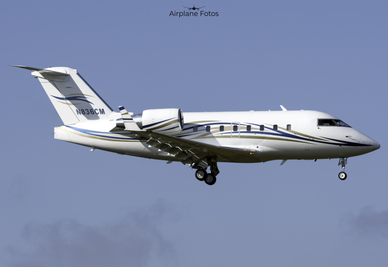 Photo of N836CM - PRIVATE CL60 at OXB on AeroXplorer Aviation Database