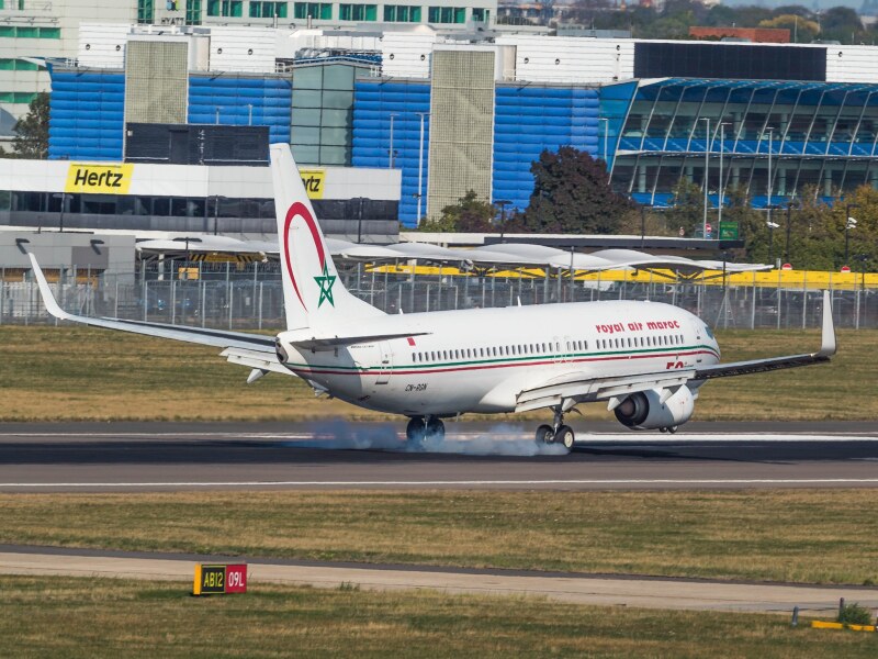Photo of CN-RGN - Royal Air Maroc Boeing 737-800 at LHR on AeroXplorer Aviation Database