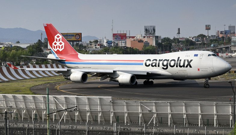 Photo of LX-KCL - CargoLux Boeing 747-400ER F at MEX on AeroXplorer Aviation Database