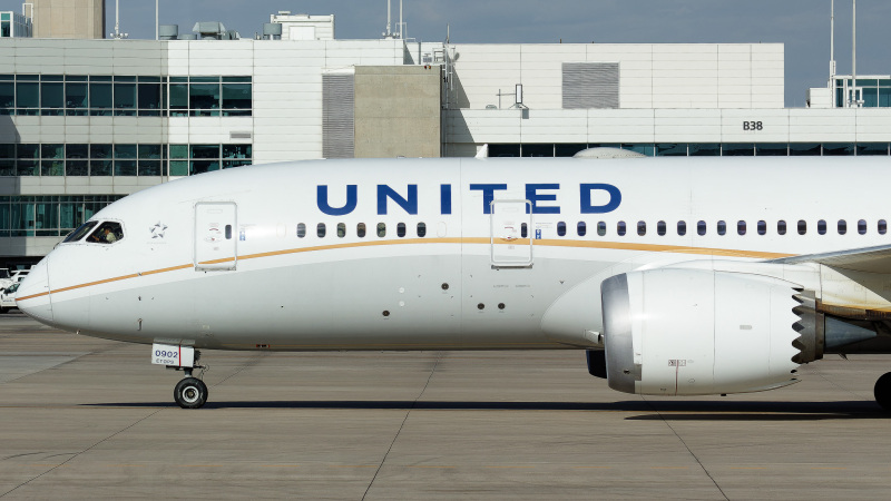 Photo of  N26902 - United Airlines Boeing 787-8 at DEN on AeroXplorer Aviation Database