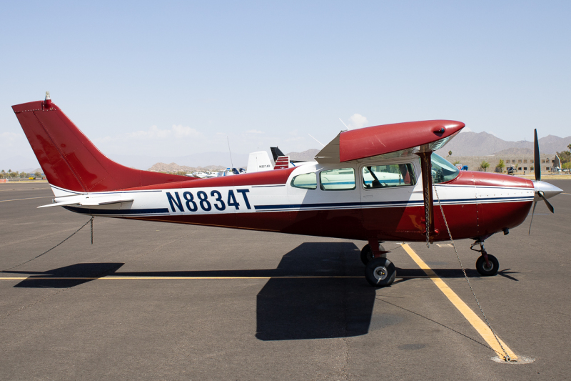 Photo of N8834T - PRIVATE Cessna 182 Skylane at MSC on AeroXplorer Aviation Database