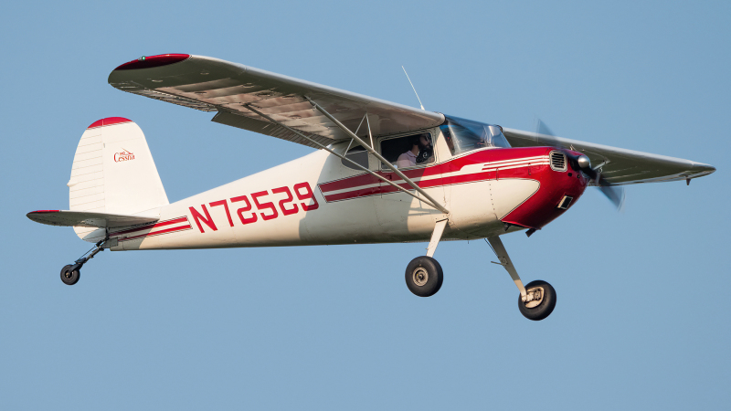 Photo of N72529 - PRIVATE Cessna 140 at IAD on AeroXplorer Aviation Database