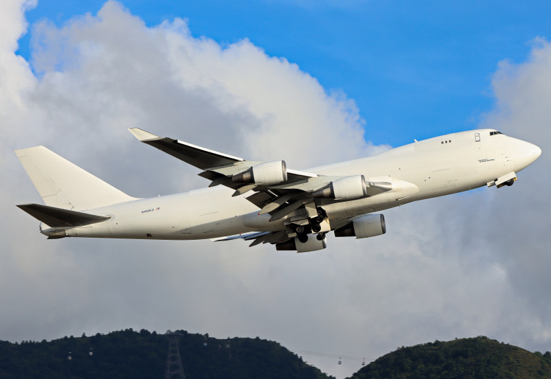 Photo of N406KZ - Atlas Air Boeing 747-400F at HKG on AeroXplorer Aviation Database