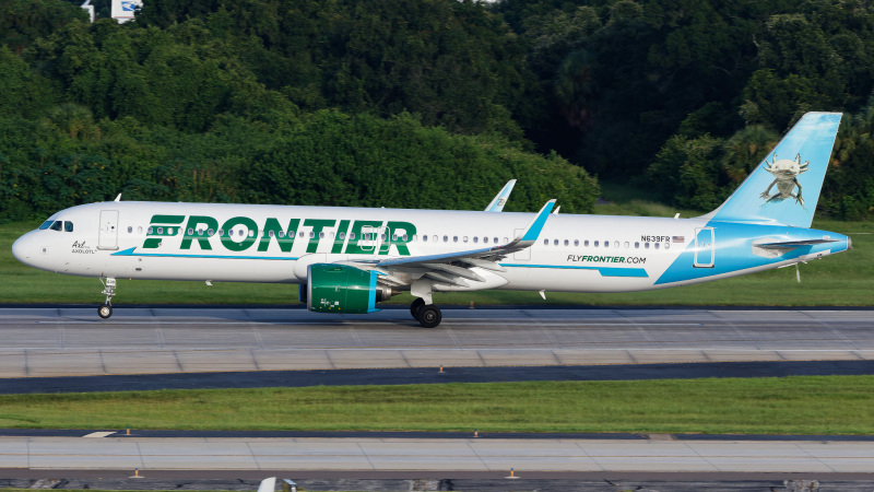 Photo of N639FR - Frontier Airlines Airbus A321NEO at TPA on AeroXplorer Aviation Database