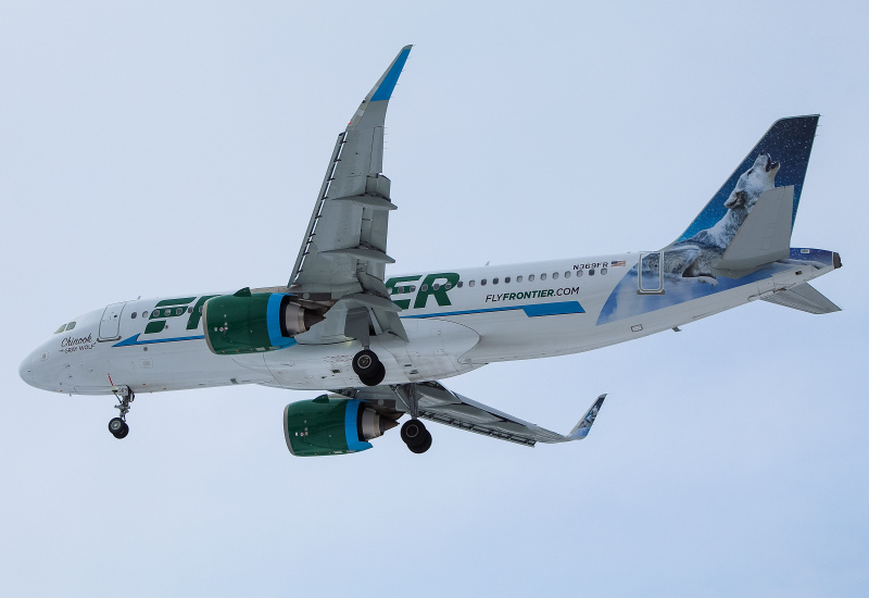 Photo of N369FR - Frontier Airlines Airbus A320NEO at MKE on AeroXplorer Aviation Database