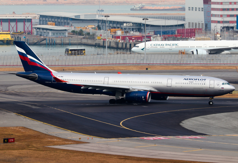 Photo of VQ-BMX - Aeroflot Airbus A330-300 at HKG on AeroXplorer Aviation Database