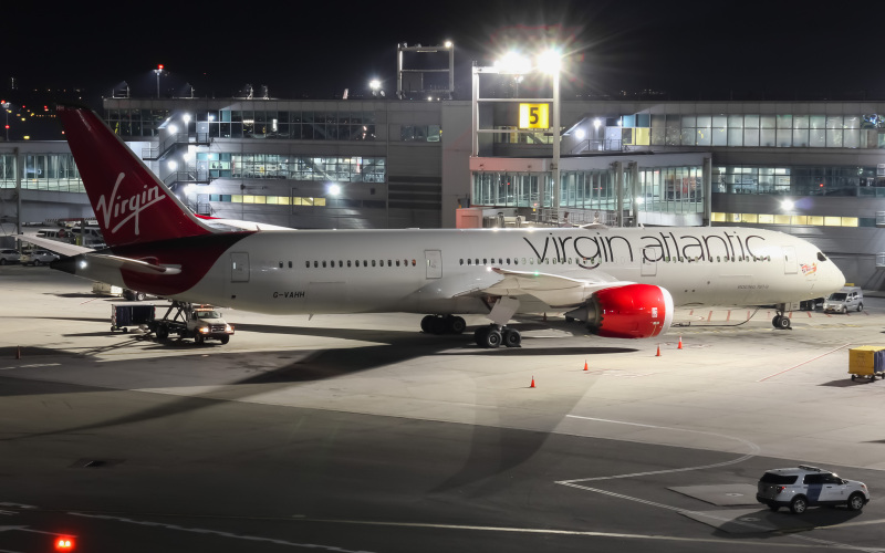 Photo of G-VAHH - Virgin Atlantic Boeing 787-9 at JFK on AeroXplorer Aviation Database