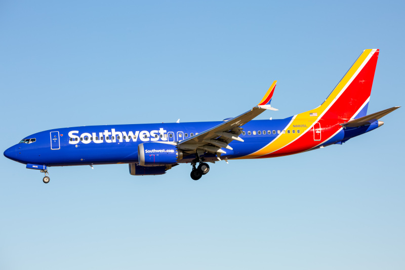 Photo of N8805L - Southwest Airlines Boeing 737 MAX 8 at BWI on AeroXplorer Aviation Database