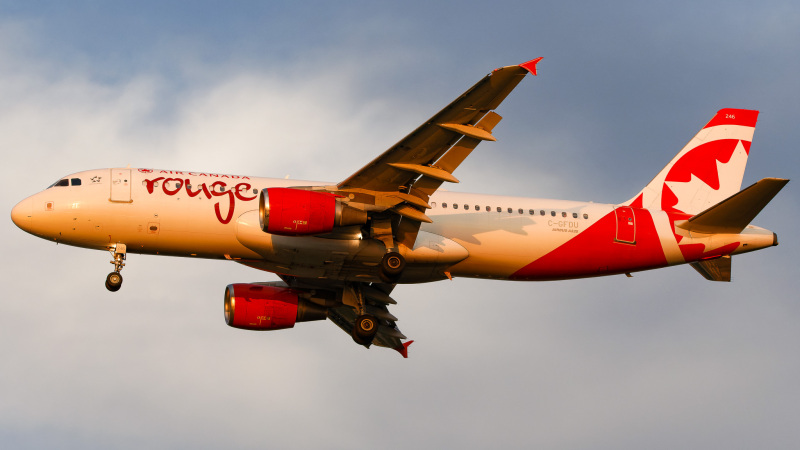 Photo of C-GFDU - Air Canada Rouge Airbus A320 at TPA on AeroXplorer Aviation Database