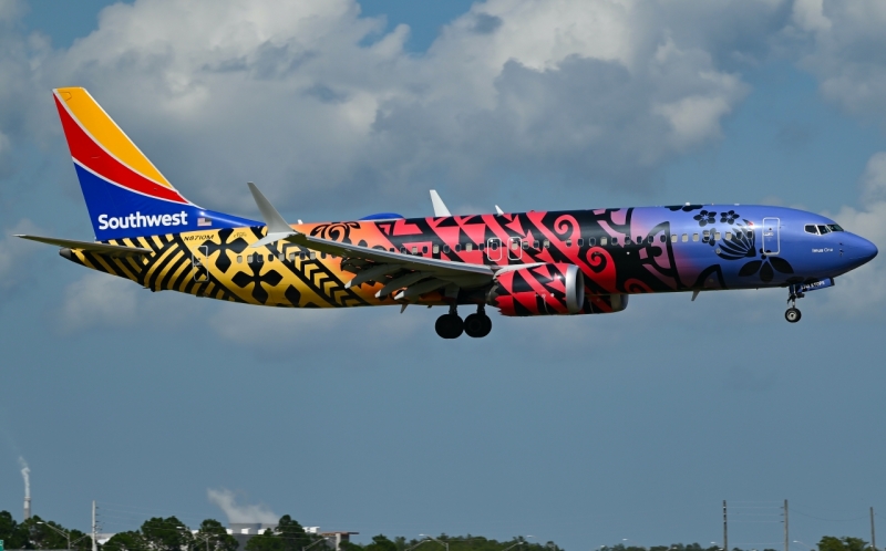 Photo of N8710M - Southwest Airlines Boeing 737 MAX 8 at MCO on AeroXplorer Aviation Database