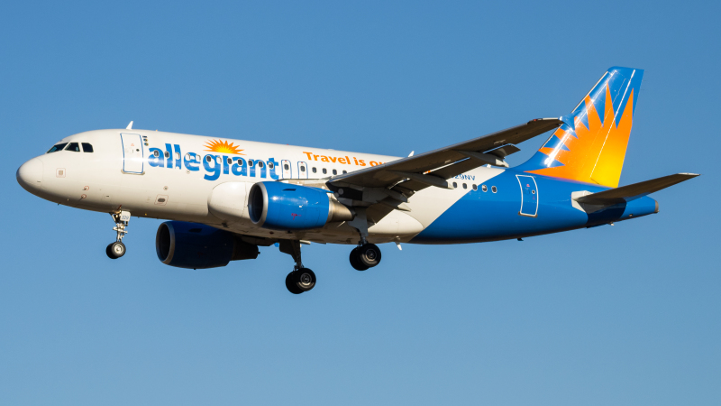 Photo of N329NV - Allegiant Air Airbus A319 at BWI on AeroXplorer Aviation Database