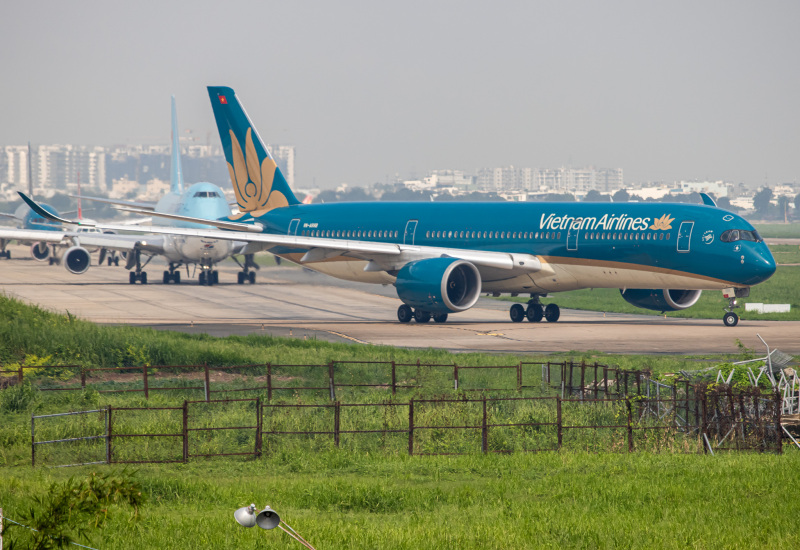 Photo of VN-A888 - Vietnam Airlines Airbus A350-900 at SGN on AeroXplorer Aviation Database
