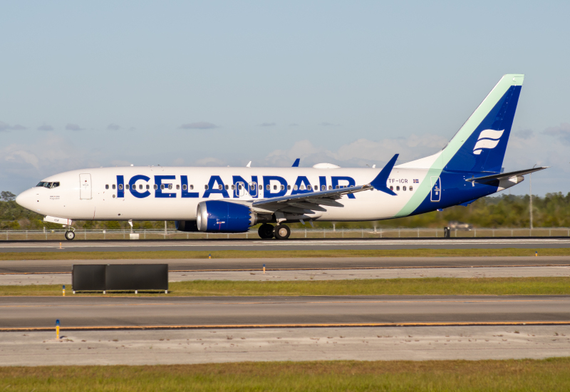 Photo of TF-ICR - Icelandair Boeing 737 MAX 8 at MCO on AeroXplorer Aviation Database