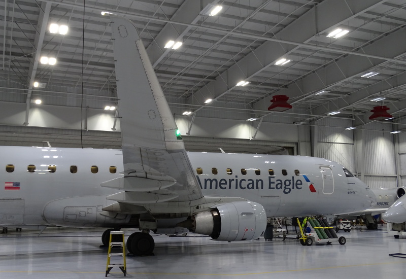 Photo of N251NN - American Eagle Embraer E175 at CMI on AeroXplorer Aviation Database