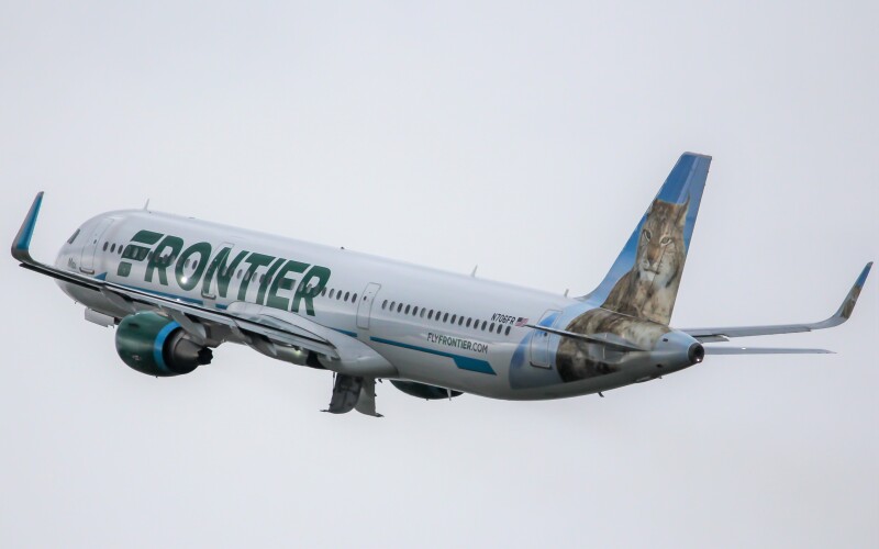 Photo of N706FR - Frontier Airlines Airbus A321-200 at CLE on AeroXplorer Aviation Database