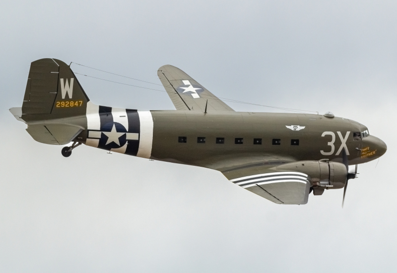 Photo of N47TB - American Airpower Heritage Flying Museum Douglas C-47 Skytrain at EFD on AeroXplorer Aviation Database