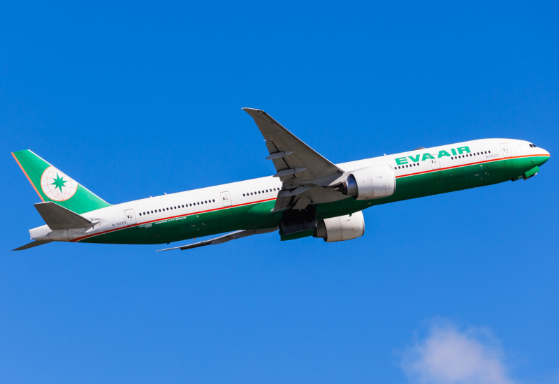 Photo of B-16723 - EVA Air Boeing 777-300ER at HKG on AeroXplorer Aviation Database