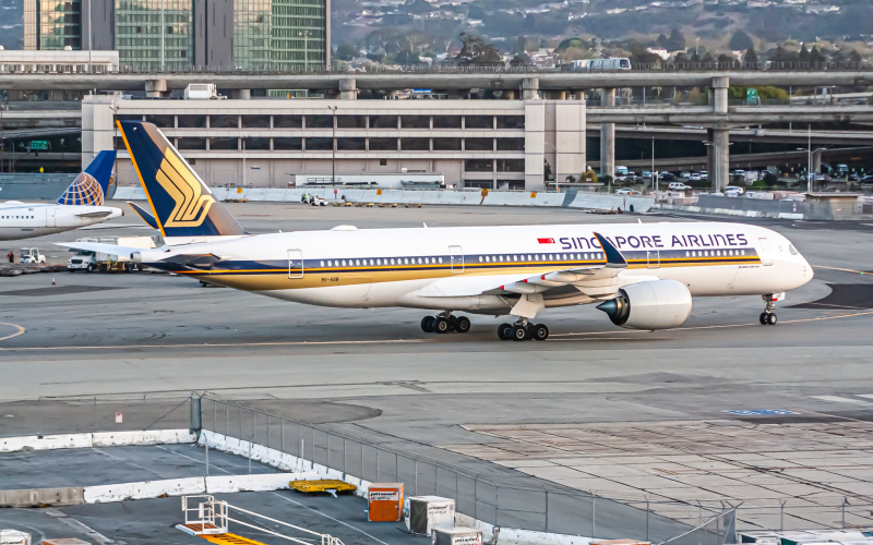 Photo of 9V-SGB - Singapore Airlines Airbus A350-900 at SFO on AeroXplorer Aviation Database