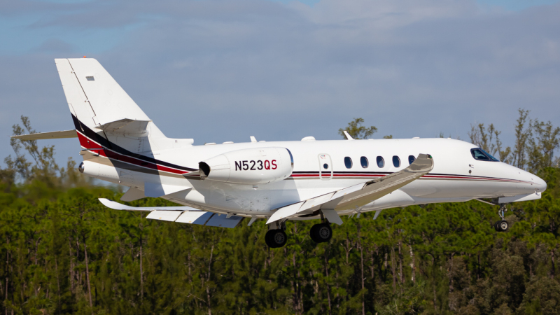 Photo of N523QS - NetJets Cessna Citation Latitude at APF on AeroXplorer Aviation Database