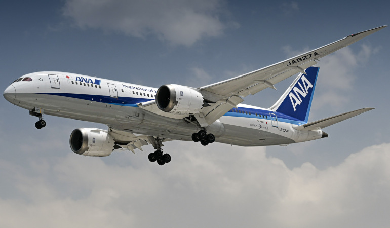 Photo of JA827A - All Nippon Airways Boeing 787-8 at MEX on AeroXplorer Aviation Database