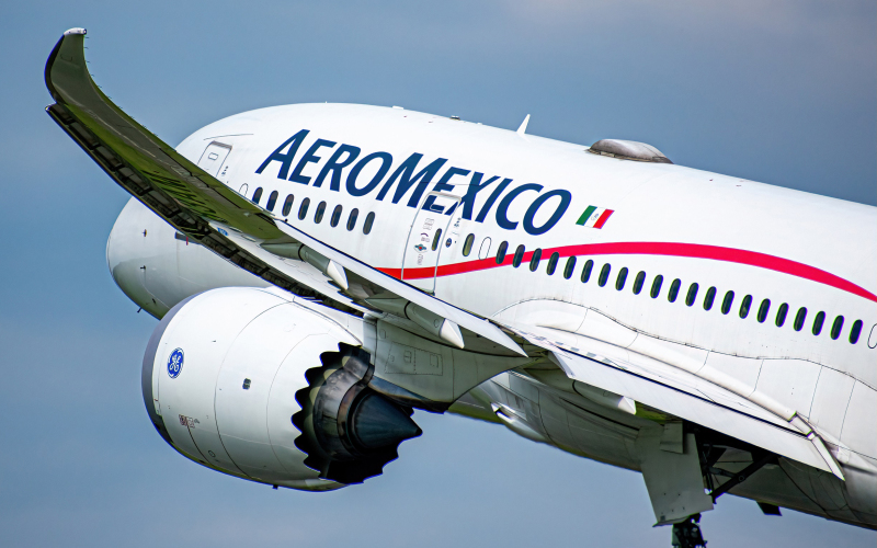 Aeromexico will use Boeing 737 and 787-9 passenger aircraft for
