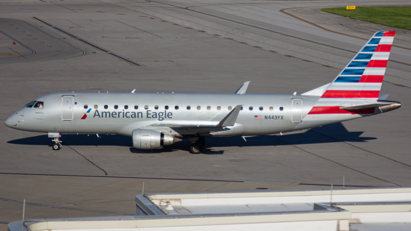 Photo of N443YX - American Eagle Embraer E175 at CMH on AeroXplorer Aviation Database