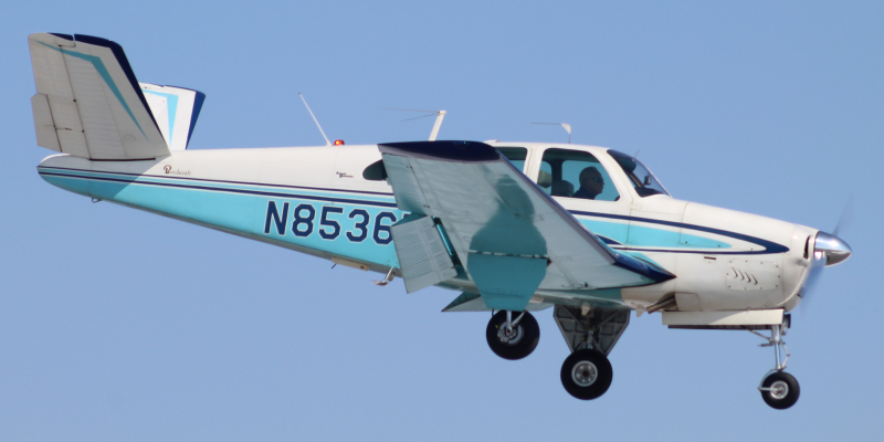 Photo of N8536M - PRIVATE Beechcraft 35 Bonanza  at THV on AeroXplorer Aviation Database