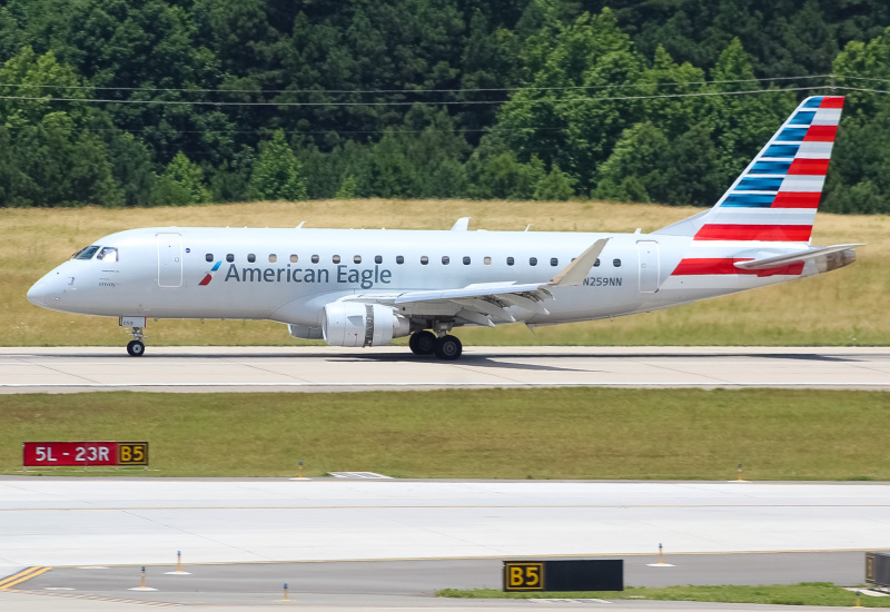 Photo of N259NN - American Eagle Embraer E175 at RDU on AeroXplorer Aviation Database