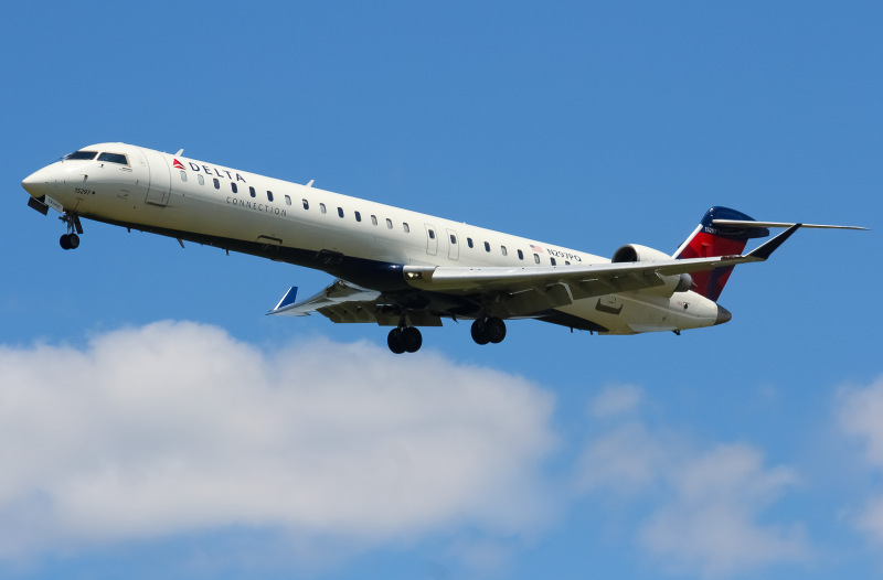 Photo of N297PQ - Delta Connection Mitsubishi CRJ-900 at CVG on AeroXplorer Aviation Database