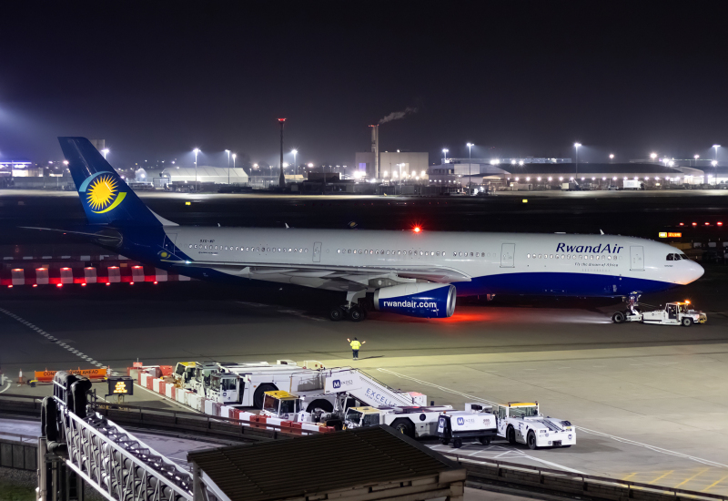 Photo of 9XR-WP - RwandAir Airbus A330-300 at LHR on AeroXplorer Aviation Database