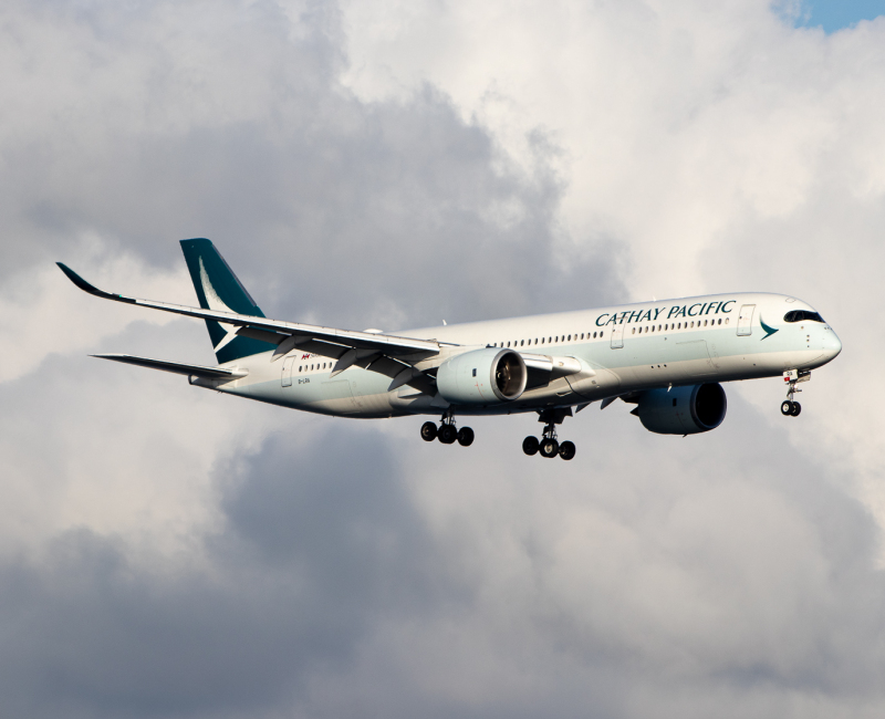 Photo of B-LRA - Cathay Pacific Airbus A350-900 at HKG on AeroXplorer Aviation Database