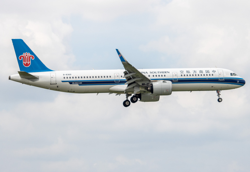 Photo of B-8369 - China Southern Airlines Airbus A321NEO at SGN on AeroXplorer Aviation Database