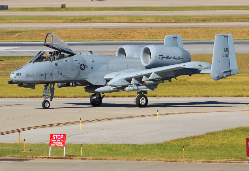 Photo of N/A - USAF - United States Air Force Fairchild A-10 Thunderbolt at CVG on AeroXplorer Aviation Database
