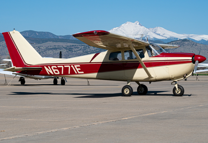 Photo of N6771E - PRIVATE Cessna 175 Skyhawk at LMO on AeroXplorer Aviation Database