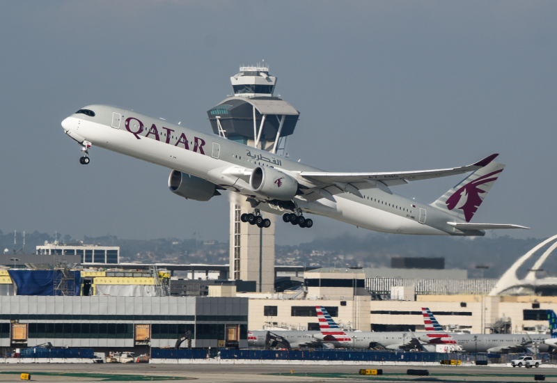 Photo of A7-ANG - Qatar Airways Airbus A350-1000 at LAX on AeroXplorer Aviation Database