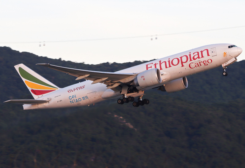 Photo of ET-APU - Ethiopian Airlines Boeing 777-F at HKG on AeroXplorer Aviation Database