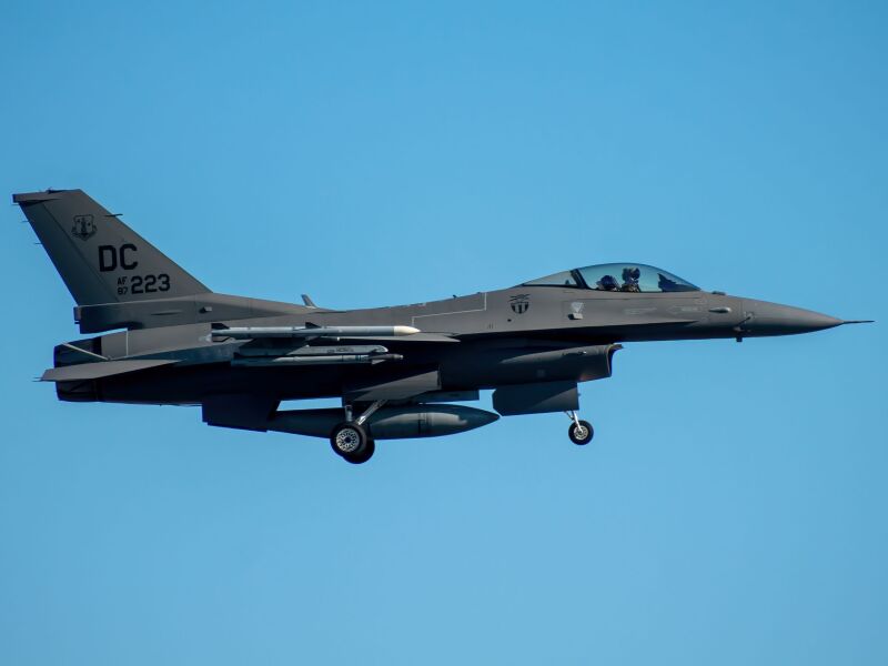 Photo of 87-0223 - USAF - United States Air Force General Dynamics F-16 at ADW on AeroXplorer Aviation Database